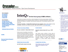 Tablet Screenshot of crusader-services.com